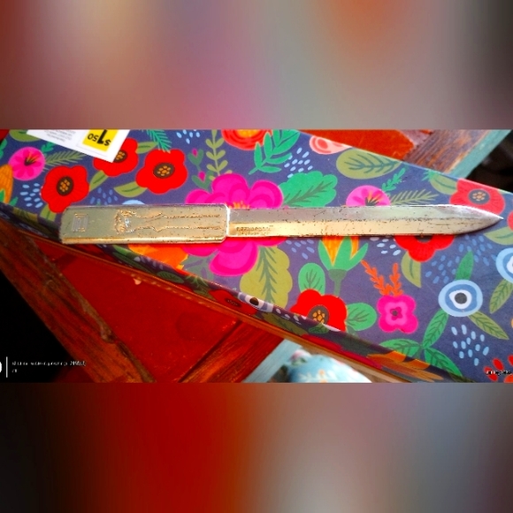 COPY - Authentic Deco Tiffany & Co. Sterling Silver Letter Opener - Picture 1 of 5